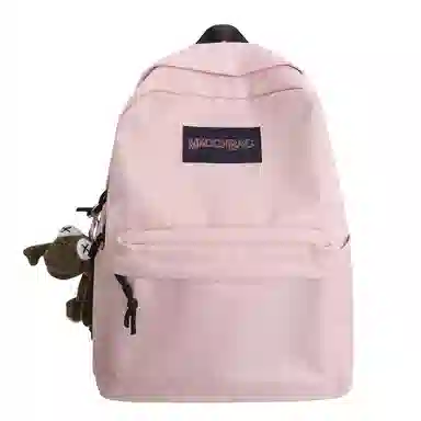 醇龙  男女通用多色尼龙书包学生简约百搭双肩包包潮学院风旅行背包