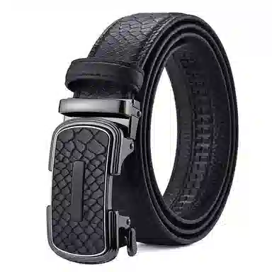 老人头 新款小众设计高级感 二层牛皮 皮带 男款 黑色/啡色