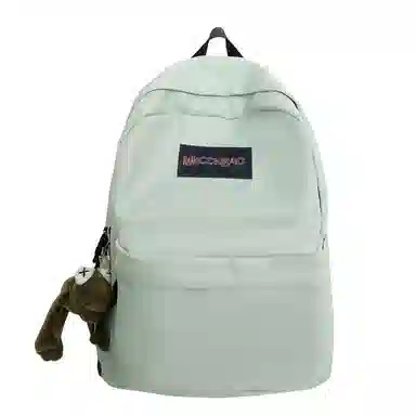 醇龙  男女通用多色尼龙书包学生简约百搭双肩包包潮学院风旅行背包