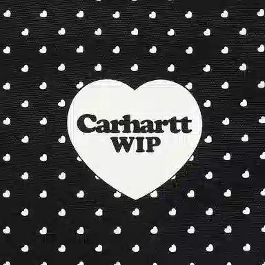 Carhartt WIP Canvas Zip Wallet Black