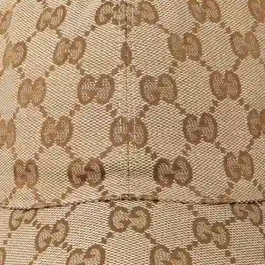 Gucci GG Canvas Baseball Cap Beige/Ebony