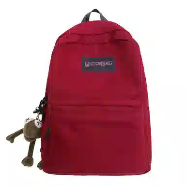 醇龙  男女通用多色尼龙书包学生简约百搭双肩包包潮学院风旅行背包