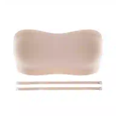 内在密码 可拆卸双肩带内衣女防滑聚拢薄款显胸小隐形不掉防走光抹胸