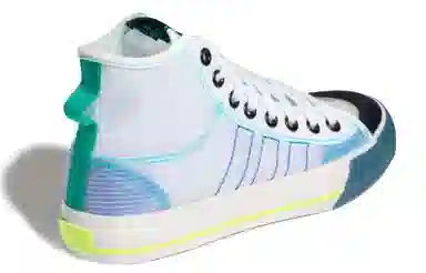 adidas Nizza Hi RF White Blue