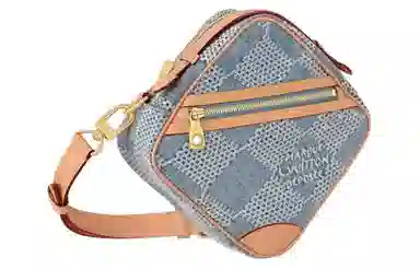 LOUIS VUITTON ChessMessenger Damies Denim 3D