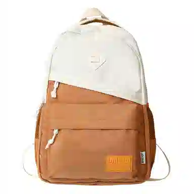 醇龙 休闲大容量耐磨 男女通用 双肩包 尼龙拼网 多色