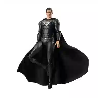 FONDJOY DC Series Black Superman 19cm Action Figure