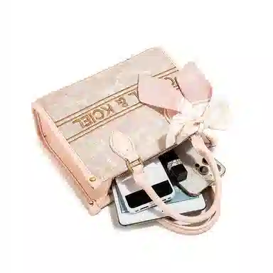 CAEISL&KCIEL Tote Bag Pink