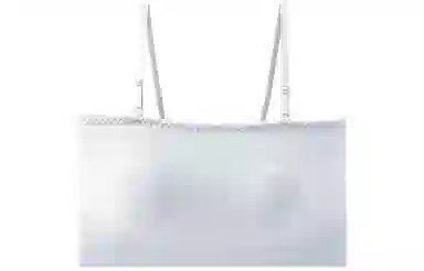 二三二三 纯色蕾丝边无肩带女小胸防滑收副乳隐形聚拢薄款防走光纯色抹胸内衣 女款