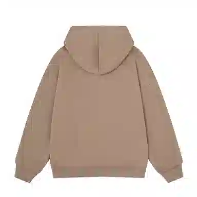 唐狮童装 纯色基础款简约美式复古宽松休闲连帽套头百搭长袖卫衣 儿童款