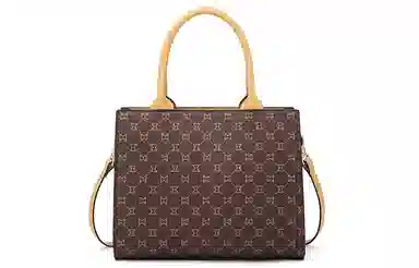 Marshanti Tote Bag Deep Brown Apricot