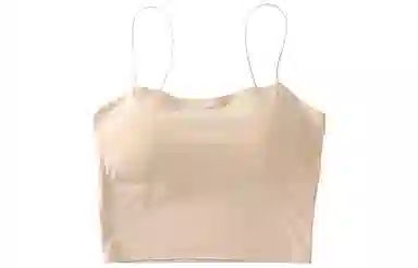 二三二三 无痕防走光带胸垫吊带 女款