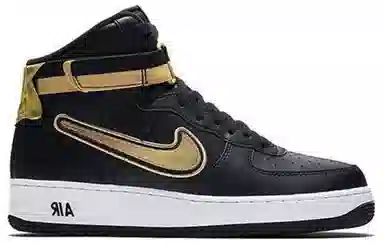 Nike Air Force 1 For the Love of the Game BlackMetallic NBA