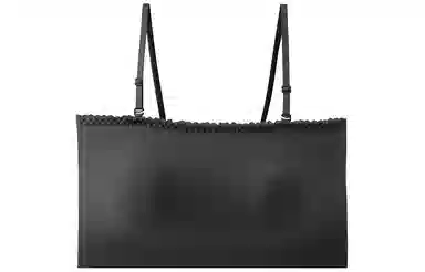 二三二三 纯色蕾丝边无肩带女小胸防滑收副乳隐形聚拢薄款防走光纯色抹胸内衣 女款