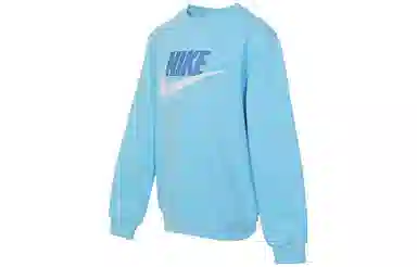 Nike K NSW CLUB FLC CREW LS HBR logo