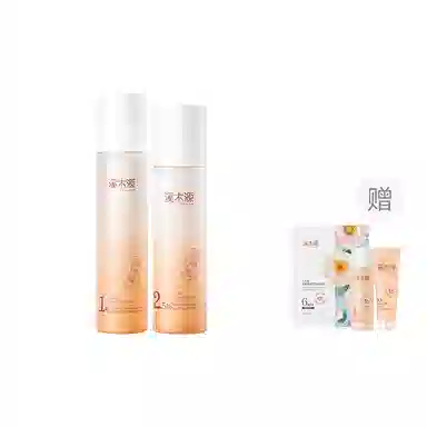 溪木源 山茶花沁透舒缓水乳护肤套装 舒缓保湿修护补水 第四代