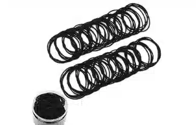 左欧 皮筋高弹力耐用彩色扎头发头绳 头饰发饰不伤发新款高端发圈 发绳 女款