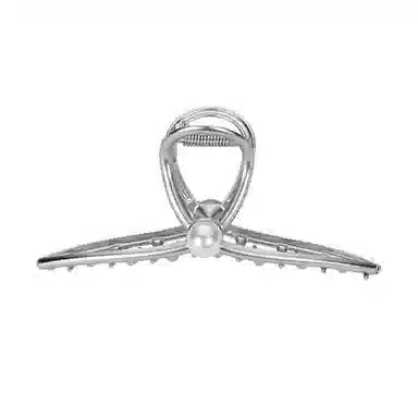 秦福炫 黑色抓夹 后脑勺鲨鱼夹高级感气质大号头饰 发夹 女款