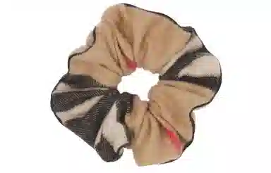 Burberry Check Hair Tie Brown