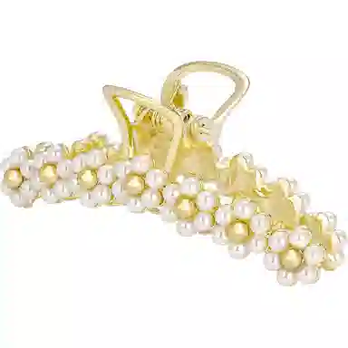 秦福炫 花朵 后脑勺高级感气质鲨鱼夹夹子头饰 发夹 女款