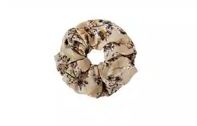 左欧 大肠 高级感碎花 精致复古 公主风高颜值大号 发圈 头绳 女款