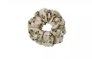 左欧 大肠 高级感碎花 精致复古 公主风高颜值大号 发圈 头绳 女款