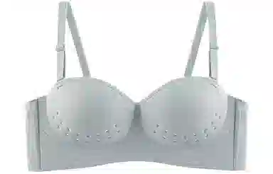 二三二三 纯色薄款透气防下垂小胸聚拢无痕文胸 女款