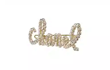 CHANEL Logo Hair Clip