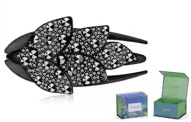 Cercoo Black Diamond Hair Clip