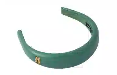 MIU MIU Headband Green