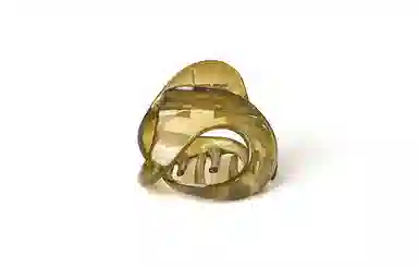 左欧 异形设计中号抓夹 半扎发 异形高马尾发抓后脑勺鲨鱼夹 发夹 女款