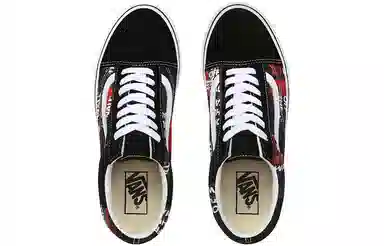 Vans Old Skool Black Red