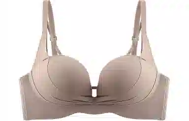 二三二三 纯色无痕聚拢小胸上托防下垂无钢圈提拉文胸 女款