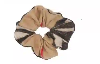 Burberry Check Hair Tie Brown