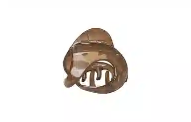 左欧 异形设计中号抓夹 半扎发 异形高马尾发抓后脑勺鲨鱼夹 发夹 女款