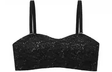 二三二三 植物花卉蕾丝边小胸聚拢无痕防滑隐形文胸 女款