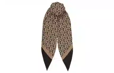 Burberry Silk Headband Brown