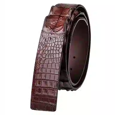 杰伦欧斯 真皮腰带无扣头带身 皮带 男款