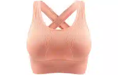 二三二三 纯色防震防下垂聚拢交叉美背文胸 女款