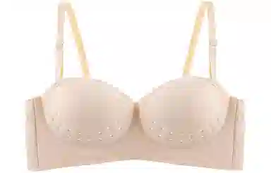 二三二三 纯色薄款透气防下垂小胸聚拢无痕文胸 女款