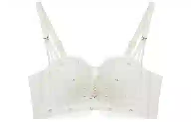 二三二三 蕾丝聚拢小胸上托防下垂无钢圈文胸 女款