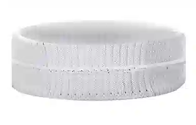 Nike Dri-Fit Reveal Headband White Black Logo