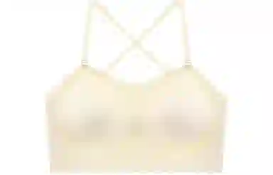 二三二三 纯色薄款美背防走光聚拢文胸 女款