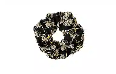 左欧 大肠 高级感碎花 精致复古 公主风高颜值大号 发圈 头绳 女款