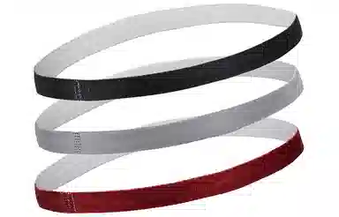 Jordan Headband 3-Pack Red/Grey/Black