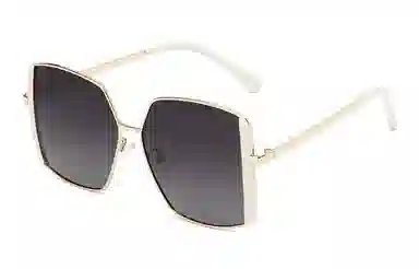 优幽兰 时尚百搭潮流简约旅行骑行大框开车驾驶偏光防紫外线户外休闲 蝶形 太阳眼镜 男女同款情侣款