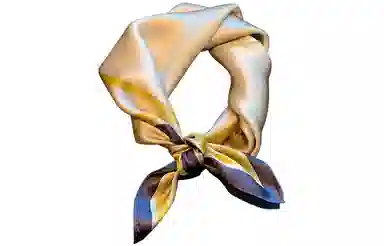 优幽兰 真丝百搭桑蚕丝韩版衬衣配饰实用减龄气质穿搭四季通用礼盒装 丝巾小方巾发带飘带 女款