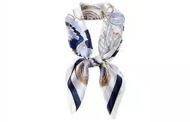 优幽兰 小众设计感撞色 小方巾实用搭配 多功能包包装饰 减龄气质 丝巾 女款