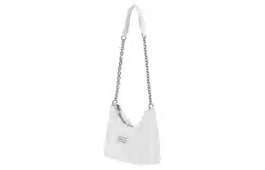 Maison Margiela Mini Quilted Leather Shoulder Bag White