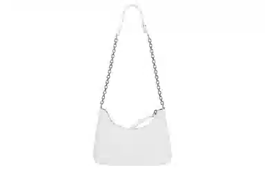 Maison Margiela Mini Quilted Leather Shoulder Bag White